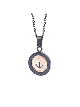 collana ancora uomo acciaio cll1878