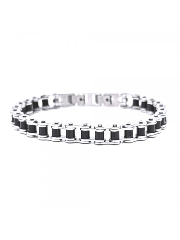 bracciale catena bici moto uomo - bcc1743