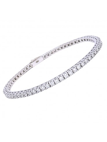 bracciale tennis in argento 925 italiano cm 16 bcc3085