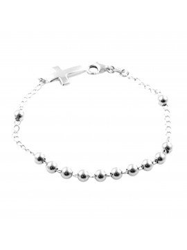 bracciale rosario in argento 925