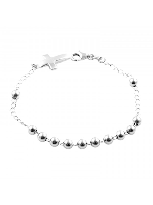 bracciale rosario in argento 925