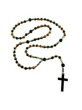 collana rosario pietre dure o naturali particolarissima cll2005