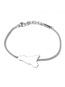 bracciale sicilia in acciaio bcc2742