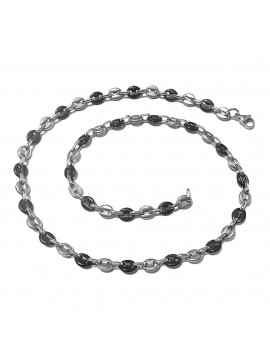 collana uomo maglia marinara acciaio cll1933