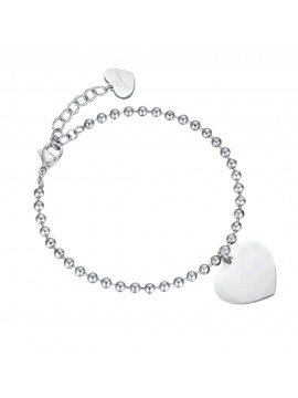 Bracciale donna con cuore ottimo da incidere - bcc2140