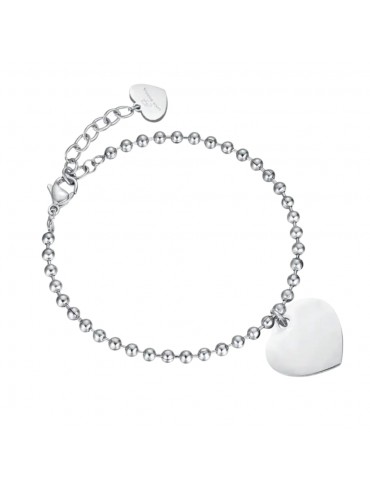 Bracciale donna con cuore ottimo da incidere - bcc2140