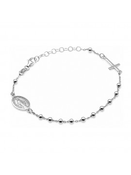 bracciale rosario argento 925 bcc1672