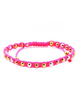 Bracciale donna shamballa  con pallini