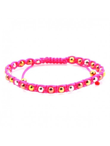 Bracciale donna shamballa  con pallini