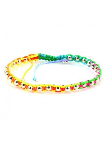 Bracciale donna shamballa  con pallini