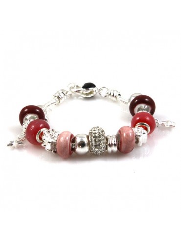 Bracciale con swarovski e murrine