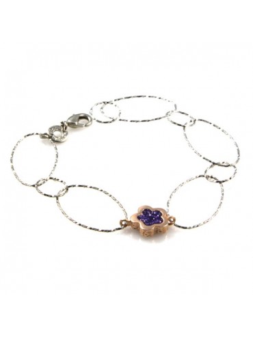 bracciale donna con fiore
