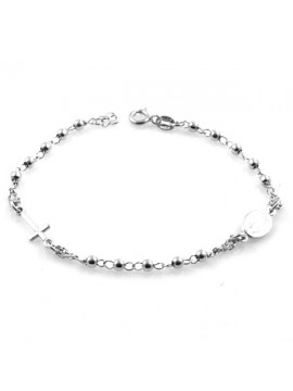 bracciale rosario in argento 925