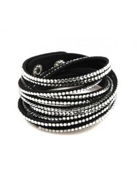 bracciale tipo slake swarovski colorato