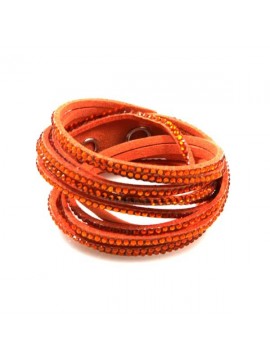bracciale tipo slake swarovski colorato