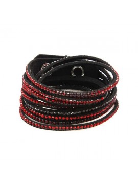 bracciale tipo slake swarovski colorato
