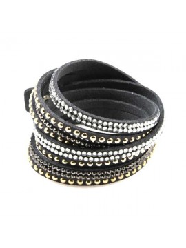 bracciale tipo slake swarovski colorato