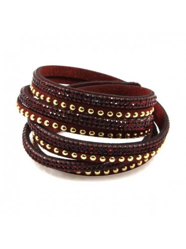 bracciale tipo slake swarovski colorato