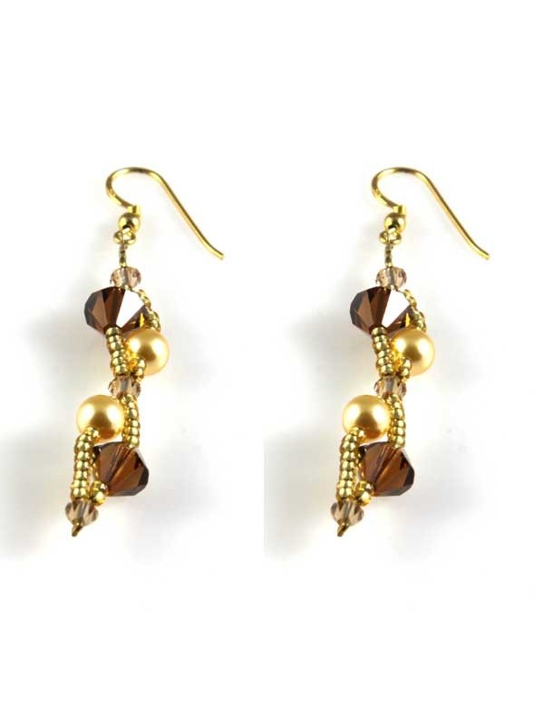 orecchini swarovski bicono da cerimonia