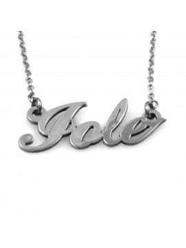 collana con nome jole in acciaio inossidabile