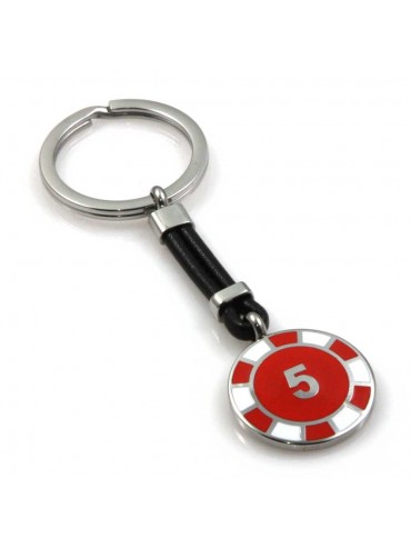 portachiavi con fish da gioco in acciaio particolarissimo introvabile