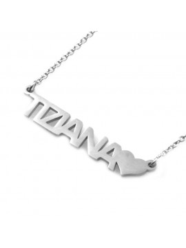 Collana con nome tiziana - cll0884