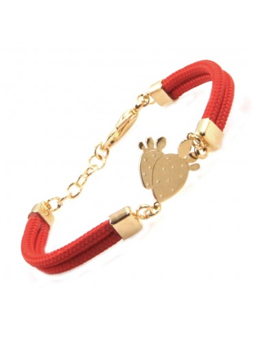 Bracciale con fichi d'india donna gioielli sicilia o siciliani bcc2684