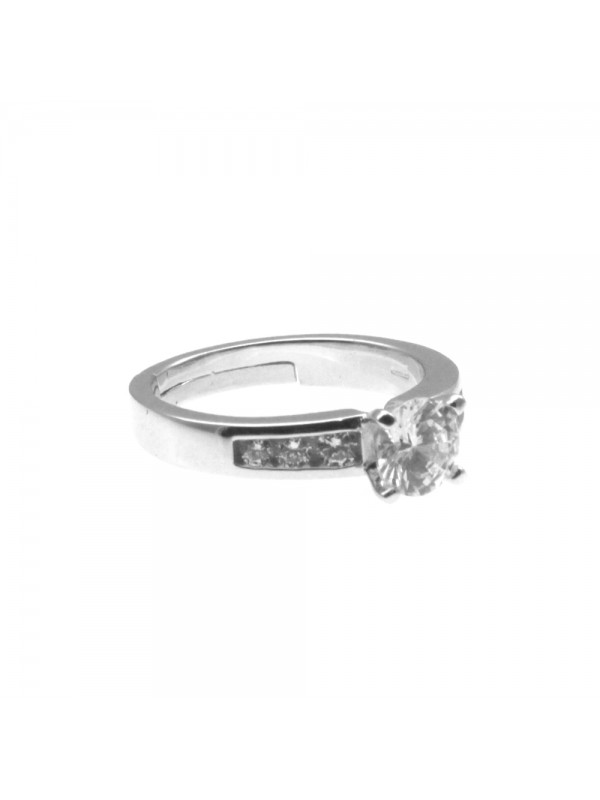 Anello donna solitario in argento 925 all0016