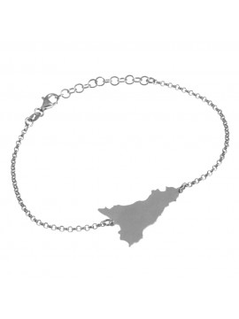 bracciale con sicilia donna in argento bcc2424