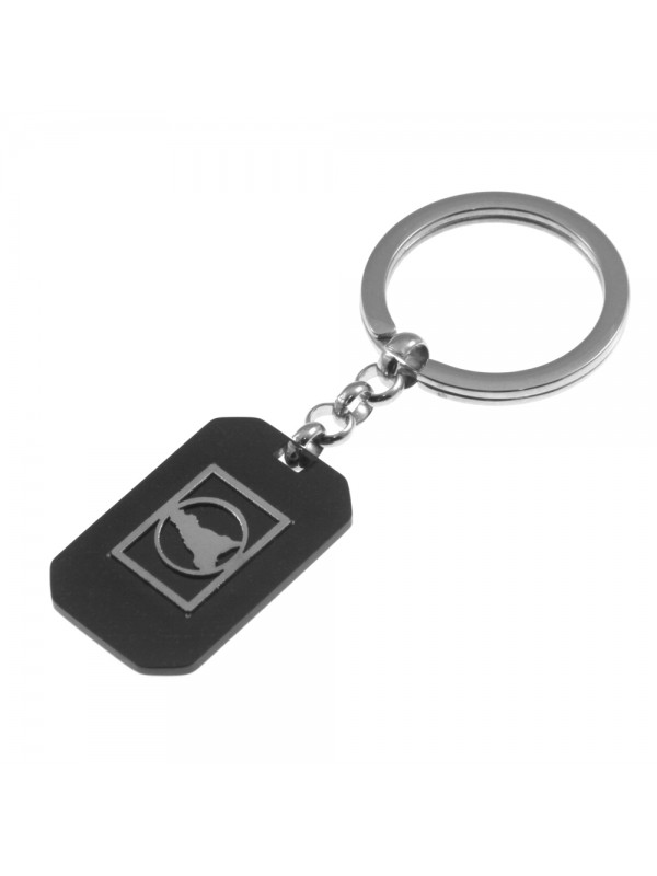 Portachiavi con sicilia in acciaio prt0014