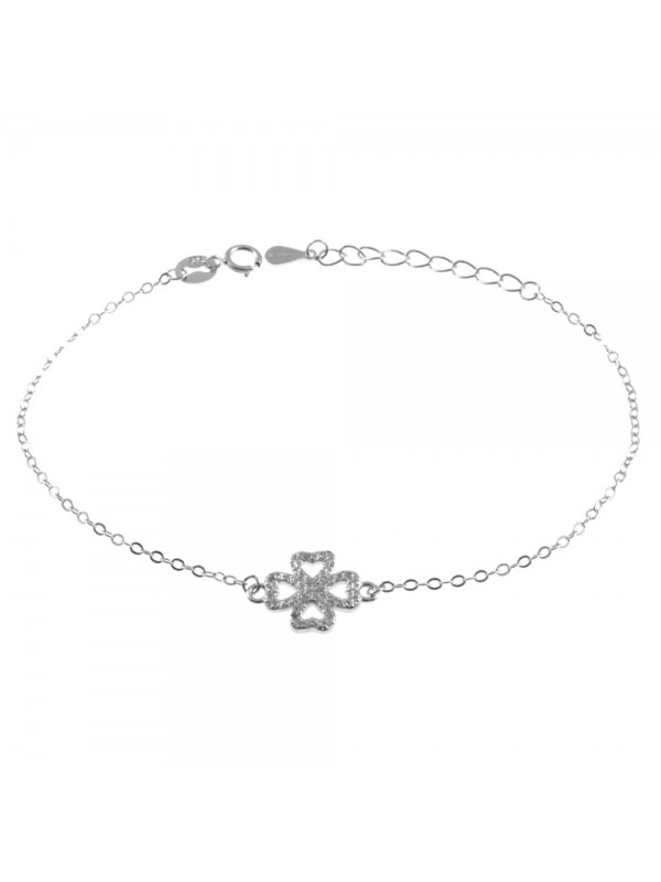 bracciale quadrifoglio donna argento 925 bcc2733