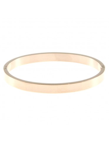 Bracciale rigido donna ramato acciaio bcc2802