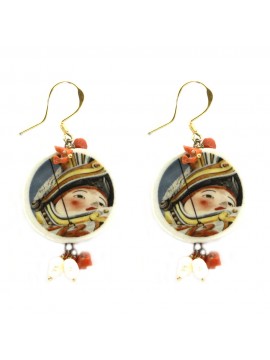 orecchini siciliani in ceramica occ0372