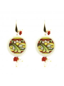 orecchini siciliani in ceramica occ0374
