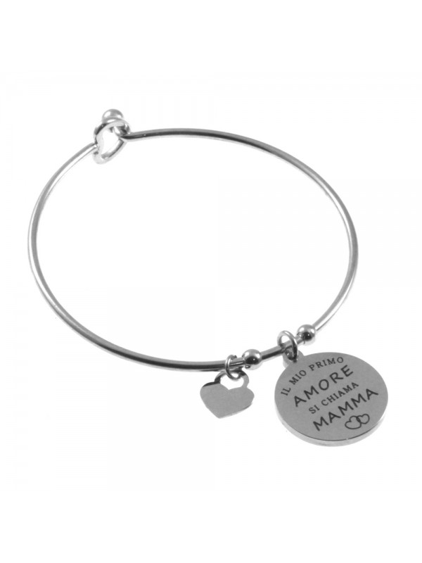 bracciale mamma rigido con ciondolo bcc2865