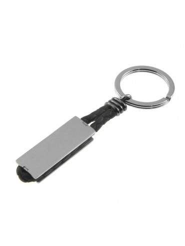 portachiavi uomo pelle acciaio prt0291