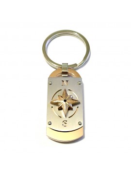 Portachiavi uomo rosa dei acciaio marinari - prt0191