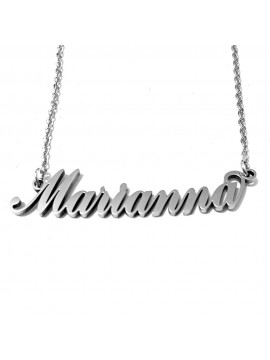 collana con nome Marianna acciaio cll2058 collana con nome Marianna acciaio cll2058