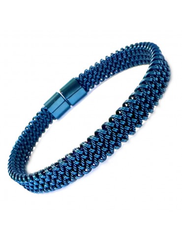bracciale uomo acciaio rigido misura unica aperto alto mm 8 bcc2952