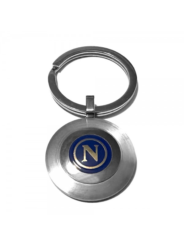 portachiavi napoli calcio squadra acciaio prt0324