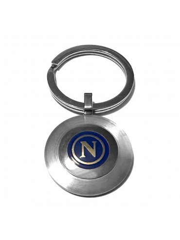 portachiavi napoli calcio squadra acciaio prt0324