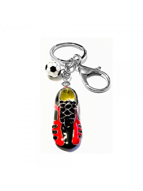 portachiavi squadra di calcio in acciaio e smalti prt0325