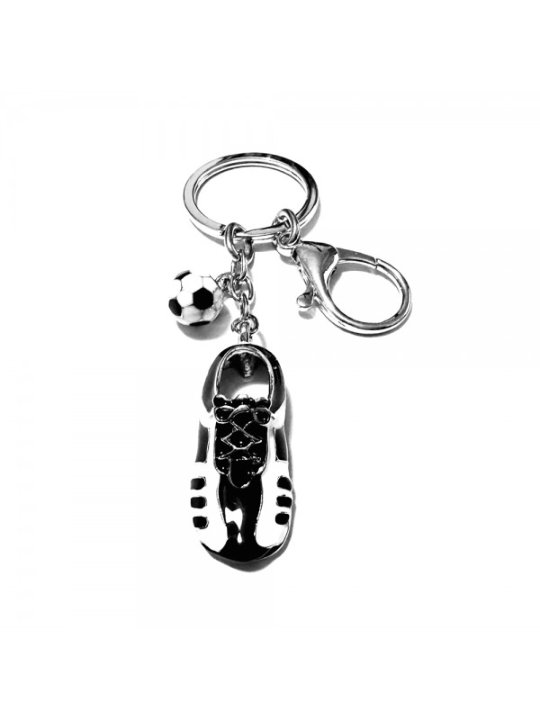 portachiavi squadra di calcio in acciaio e smalti prt0326