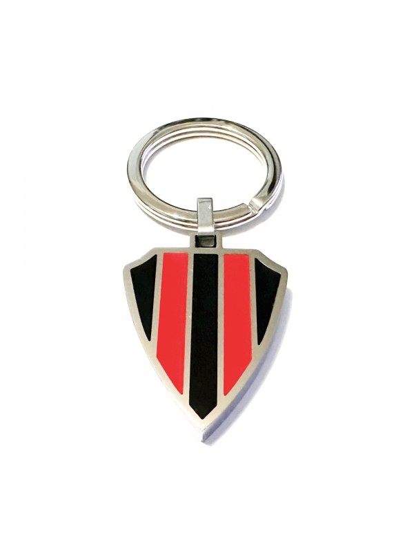 portachiavi squadra di calcio in acciaio e smalti prt0328