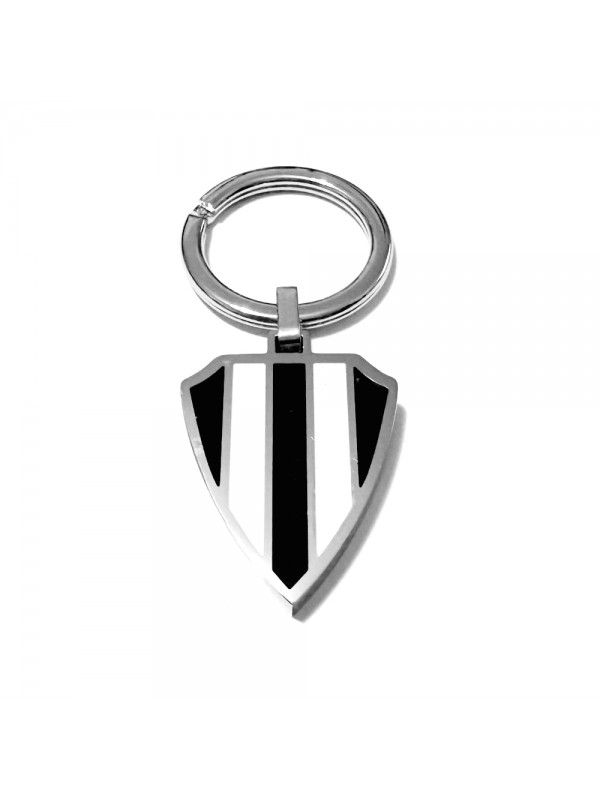 portachiavi squadra di calcio in acciaio e smalti prt0329