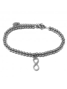 bracciale infinito donna acciaio inox bcc3039