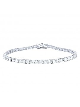 amorili Bracciale tennis donna argento 925 cm 17 mm 3